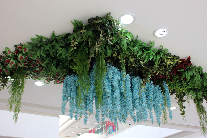 仿真植物吊頂