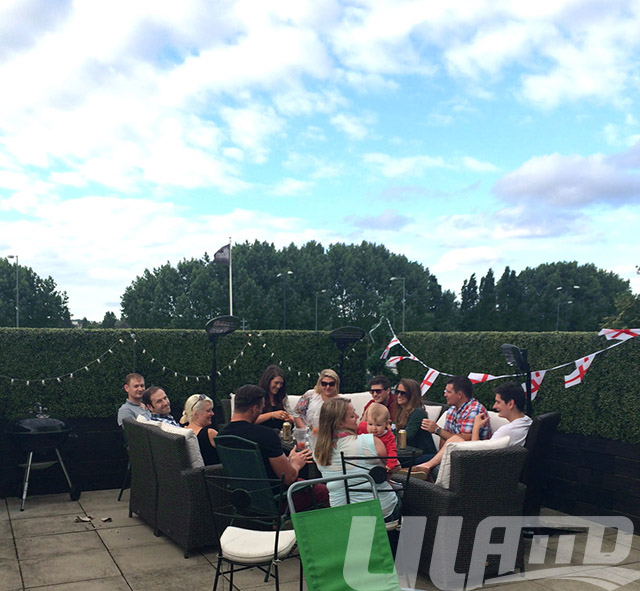 綠植仿真圍墻塑料墻飾